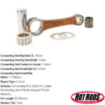 Hot Rods Connecting Rod Kit +5mm (Yamaha Banshee)